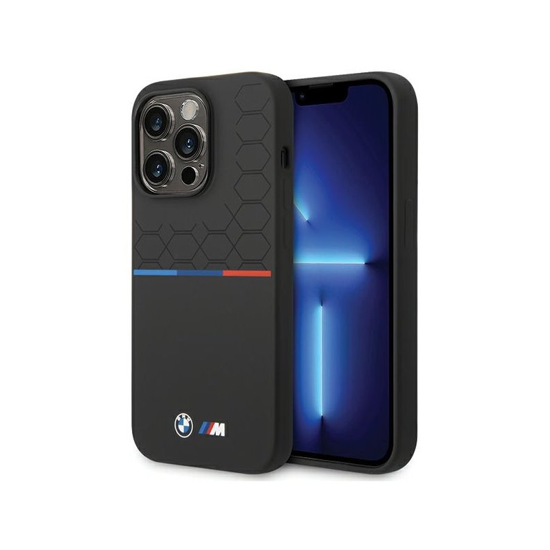 BMW iPhone 15 Pro Max black Silicone Pattern BMW iPhone 15 Pro Max black Silicone Pattern
