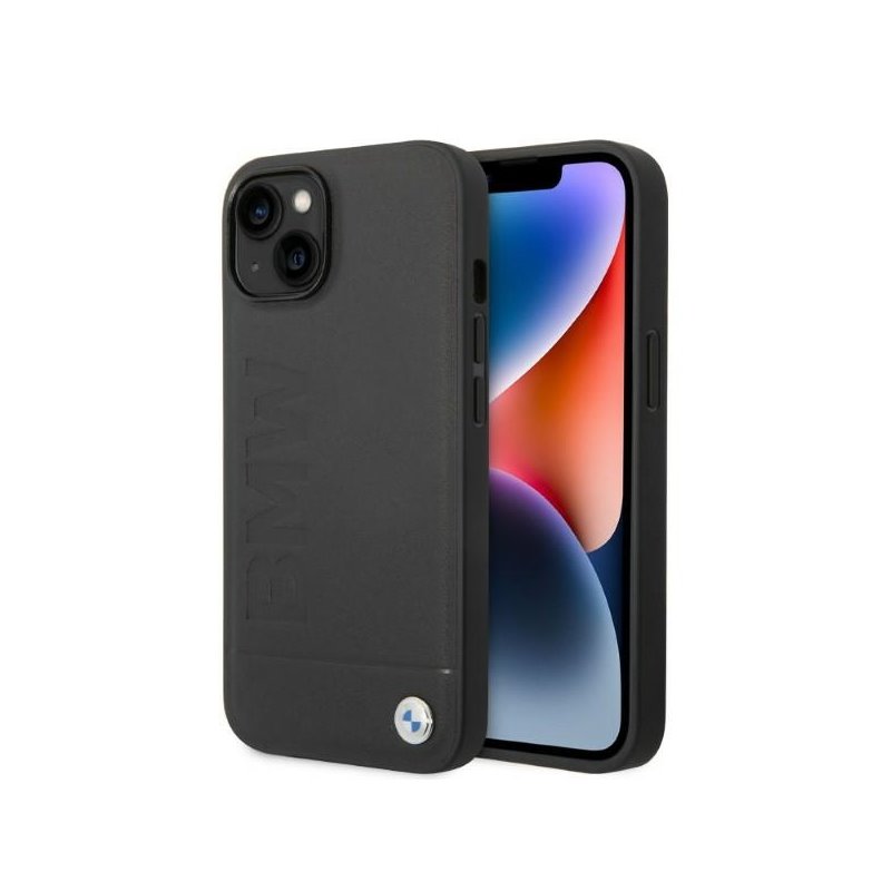 BMW iPhone 13/14/15 black hardcase Signature Logo Imprint Magsafe BMW iPhone 13/14/15 black hardcase Signature Logo Imprint Magsafe