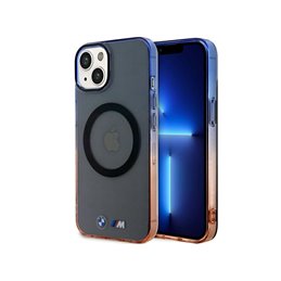 BMW iPhone 14 Plus/15 Plus grey hardcase Gradient Bumper MagSafe