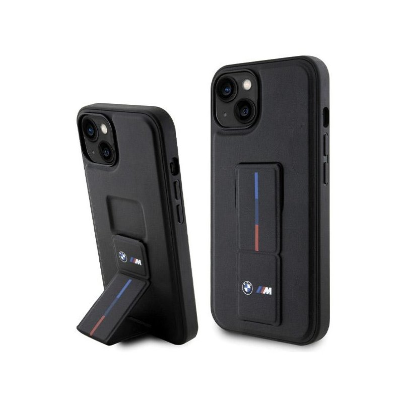 BMW iPhone 13/14/15 black hardcase Grip Hot Stamp BMW iPhone 13/14/15 black hardcase Grip Hot Stamp