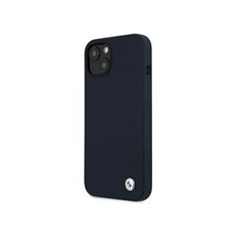 BMW iPhone 13 mini navy hardcase Silicone Signature