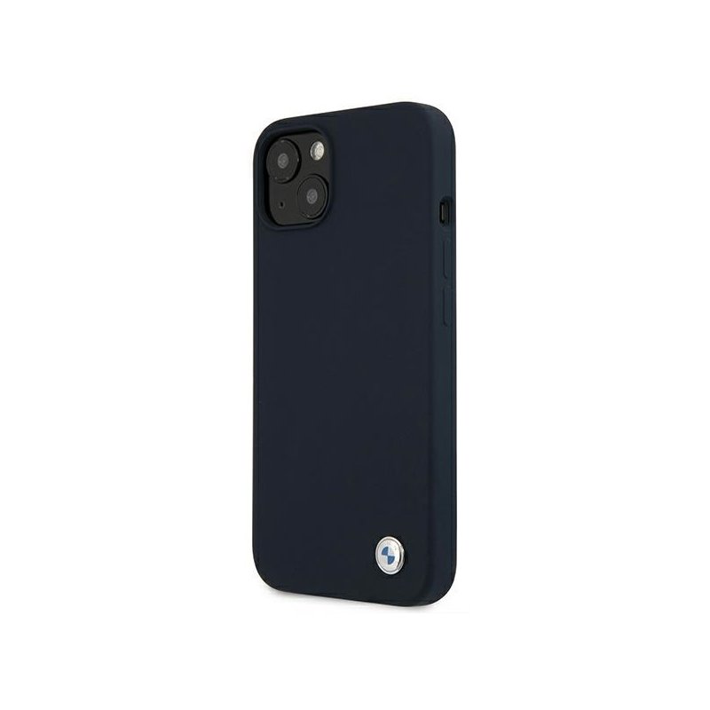 BMW iPhone 13 mini navy hardcase Silicone Signature