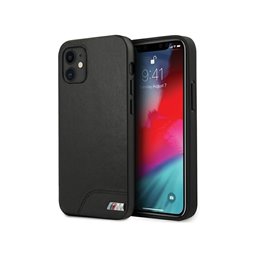 BMW iPhone 12 mini black hardcase M Collection Smooth PU