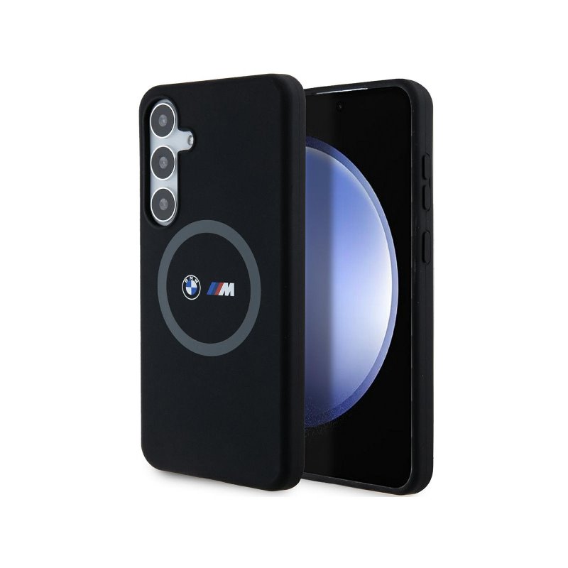 BMW Samsung Galaxy S24+ S926 black hardcase M Silicone Printed Ring MagSafe BMW Samsung Galaxy S24+ S926 black hardcase M Silicone Printed Ring MagSafe