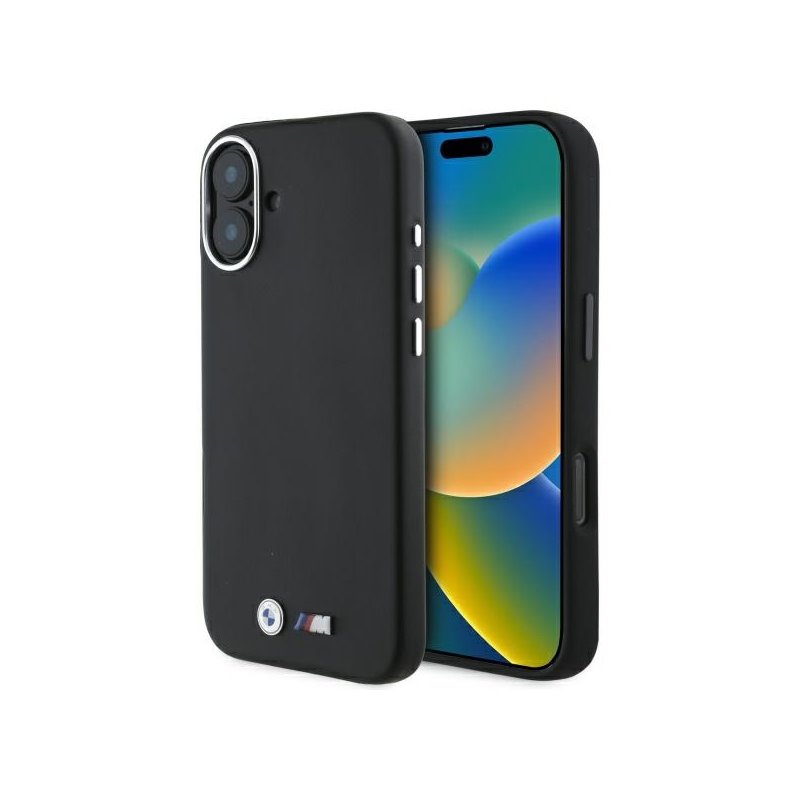 BMW iPhone 16 black hardcase M Smooth Full Wrapped Metal MagSafe BMW iPhone 16 black hardcase M Smooth Full Wrapped Metal MagSafe