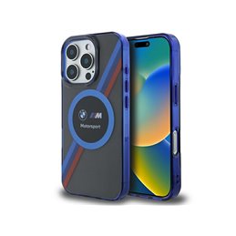 BMW iPhone 16 Pro black hardcase Motorsport IML Circle MagSafe