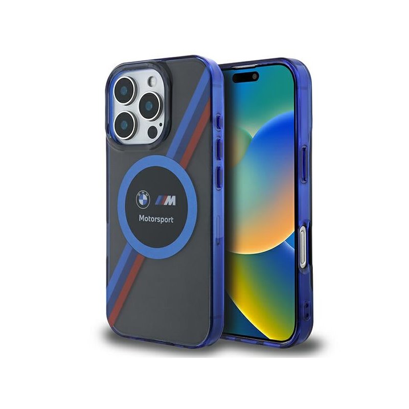 BMW iPhone 16 Pro black hardcase Motorsport IML Circle MagSafe BMW iPhone 16 Pro black hardcase Motorsport IML Circle MagSafe