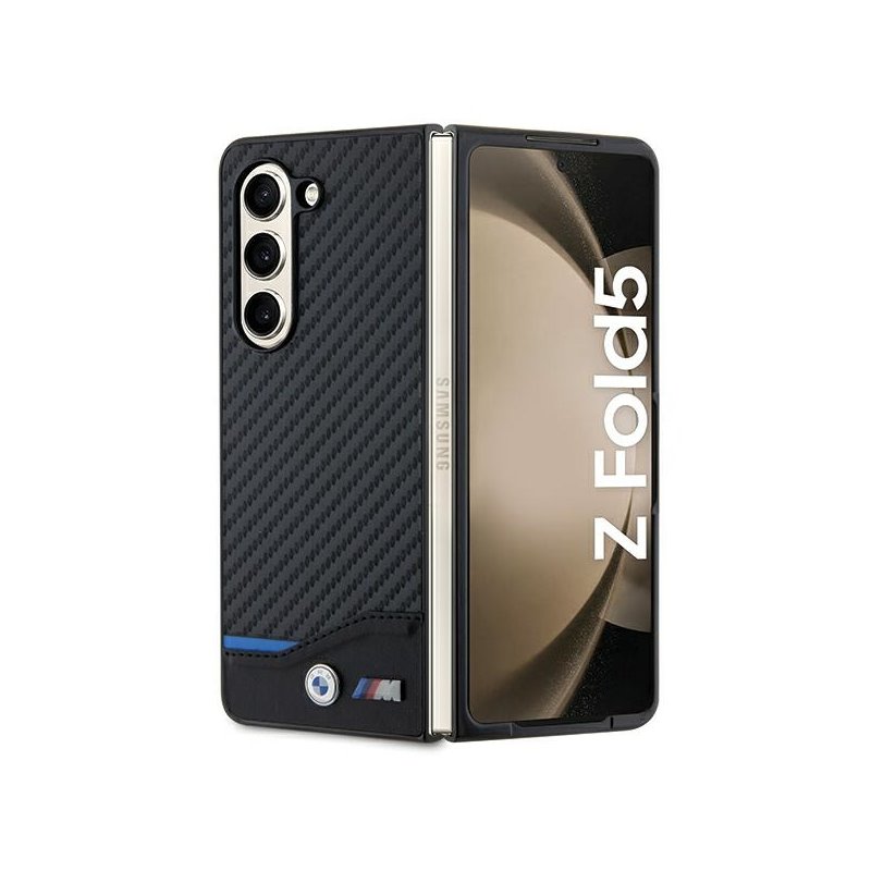 BMW Samsung Galaxy Z Fold5 F946 black Leather Carbon BMW Samsung Galaxy Z Fold5 F946 black Leather Carbon