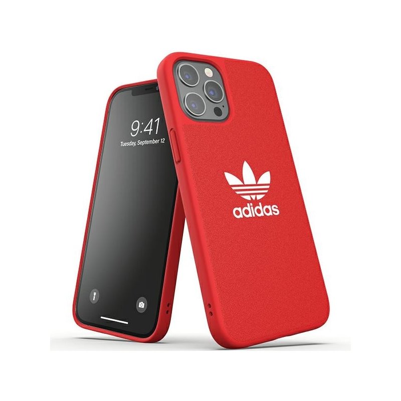 Adidas Moulded Case Canvas iPhone 12 Pro Max red