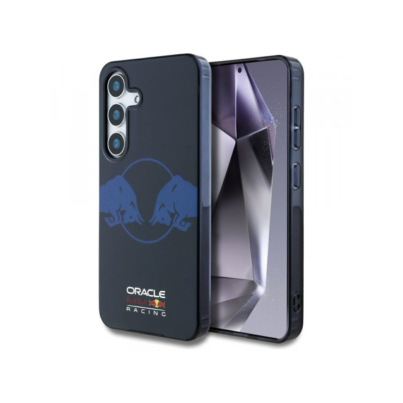 Red Bull Case Two Bulls Logo MagSafe for Samsung Galaxy S25 navy Red Bull Case Two Bulls Logo MagSafe for Samsung Galaxy S25 navy