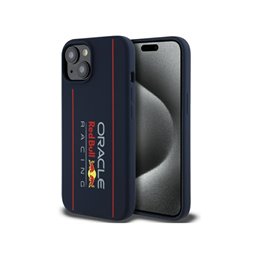 Red Bull iPhone 15 case navy Silicone MagSafe