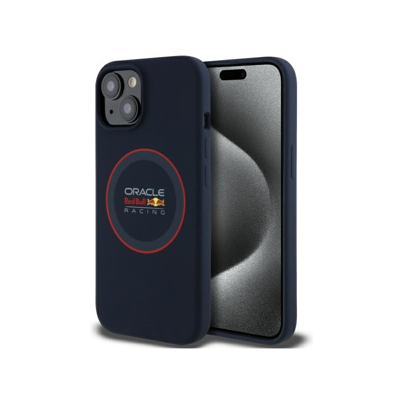 Red Bull iPhone 14 case navy Silicone Red Ring MagSafe Red Bull iPhone 14 case navy Silicone Red Ring MagSafe
