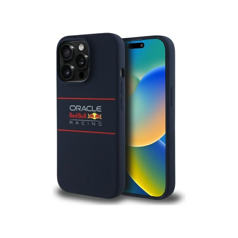 Red Bull iPhone 14 Pro case navy silicones Red Bull iPhone 14 Pro case navy silicones
