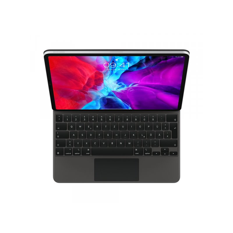 Apple iPad Pro 12.9 Magic Keyboard (2020) black QWERTZ DE MXQU2D/A von buy2say.com! Empfohlene Produkte | Elektronik-Online-Shop