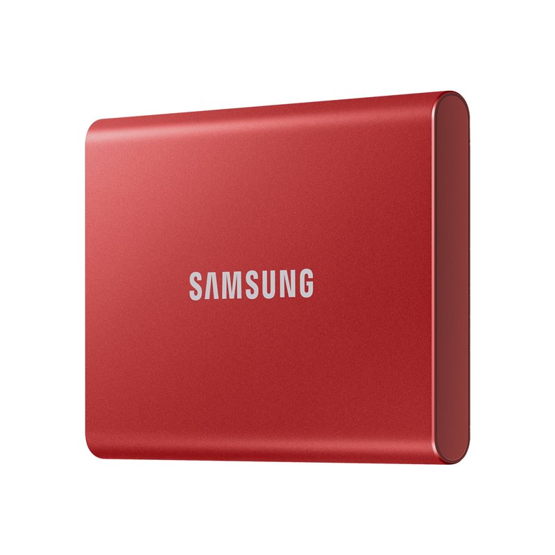 Samsung Portable SSD T7 500GB Extern MU-PC500R/WW fra buy2say.com! Anbefalede produkter | Elektronik online butik