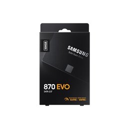 SSD 2.5 500GB Samsung 870 EVO retail MZ-77E500B/EU fra buy2say.com! Anbefalede produkter | Elektronik online butik